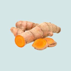 Turmeric root is a plant source of curcuma and curcumin.